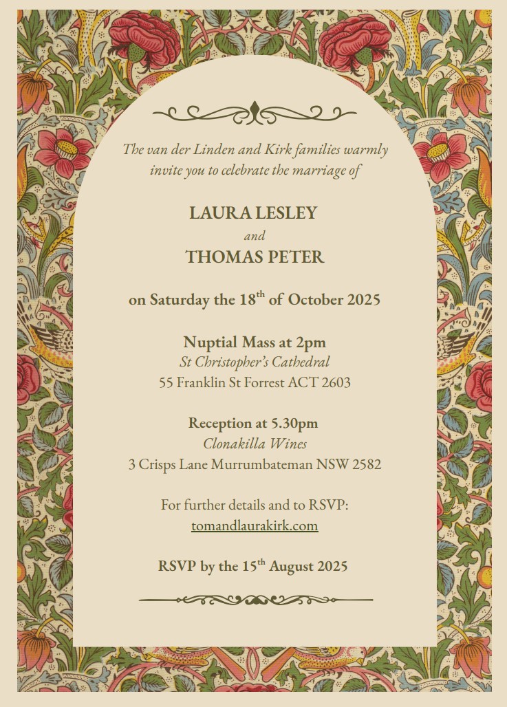 Wedding Invitation Preview